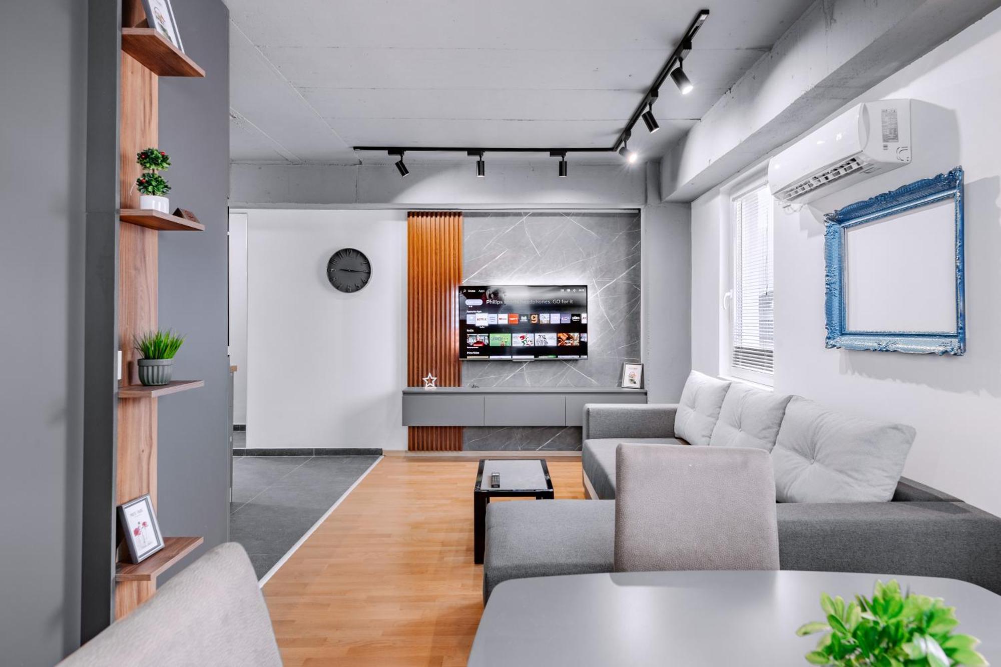 Luxury Apartment Iva VI 斯科普里 外观 照片